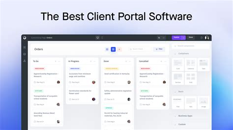 Client Portal .